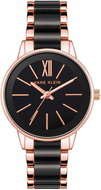 Anne Klein ladies round watch AK/3878BKRG - Watch