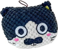 ANNAM Plush animal head 12 × 13 cm, cat - Dog Toy