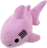 ANNAM Plush shark 19 cm, pink - Dog Toy