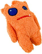 ANNAM Plush monster 20 cm, orange - Dog Toy