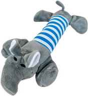 ANNAM Plush squeaky animal 25 cm, elephant - Dog Toy