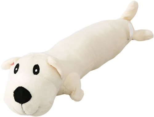 ANNAM Stuffed animal for dogs 30 cm, white - Dog Toy - Main image