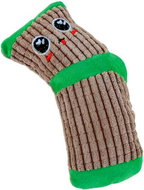 ANNAM Plush sock 15 cm, brown - Dog Toy