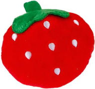 ANNAM Plush fruit and vegetables 9-13 cm, strawberry - Dog Toy