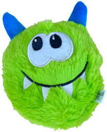 ANNAM Plush smiley squeaky 18 cm, green - Dog Toy