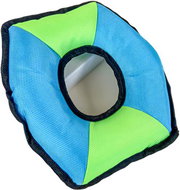 ANNAM Floating squeaky toy 23 cm, green-blue - Dog Toy