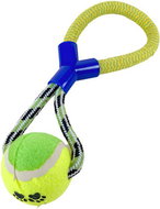 ANNAM Rope with ball 30 cm, blue - Dog Toy
