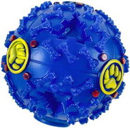 ANNAM Plastic ball with whistle 7 cm, blue - Dog Toy Ball