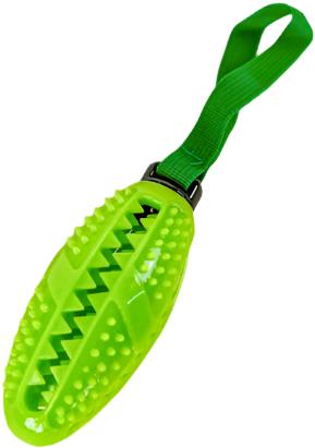 ANNAM Rubber toy for treats 11,5 cm, green - Dog Toy - Main image