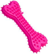 ANNAM Dental bone for dogs 10 cm, pink - Dog Toy
