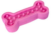 ANNAM Dental bone for dogs 13,5 cm, pink - Dog Toy