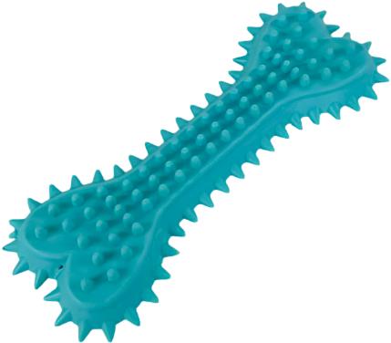 ANNAM Dental bone for dogs 15,5 × 5 cm, turquoise - Dog Toy - Main image