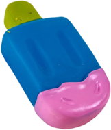 ANNAM Rubber squeaky ice cream 10 cm, blue - Dog Toy