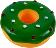 ANNAM Whistling donut for dogs 10 cm, green - Dog Toy