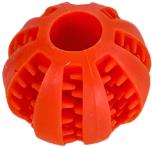 ANNAM Rubber ball for treats 7 cm, orange - Dog Toy Ball - Main image