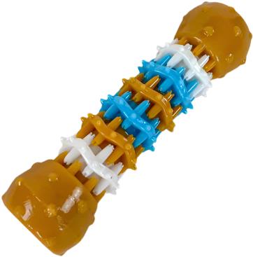 ANNAM Rubber dental toy for dogs 15 cm, yellow - Dog Toy - Main image