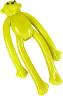 ANNAM Rubber monkey 20 cm, yellow - Dog Toy