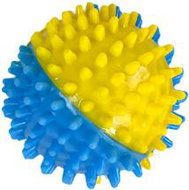 ANNAM Rubber ball with spikes for dogs 7 cm, blue and yellow - Dog Toy Ball