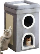 ANNAM Folding pet house 66 × 39 × 39 cm, grey - Pet Bed