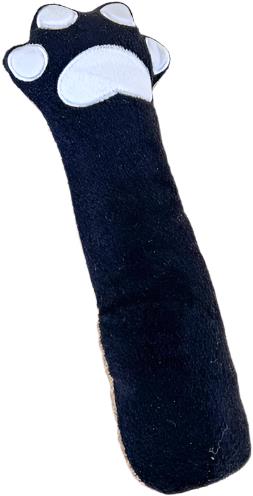 ANNAM Cat paw pet toy 28 cm, black - Cat Toy - Main image