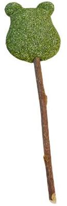 ANNAM Shanta for cats on a stick 13 - 14 cm × 3,5 - 5 cm, Teddy Bear - Cat Toy - Main image