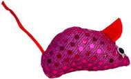 ANNAM Mouse for cats 15 cm, pink - Cat Toy Mouse