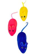 ANNAM Coloured mice for cats 13 cm 3 pcs mix of colours - Cat Toy Mouse