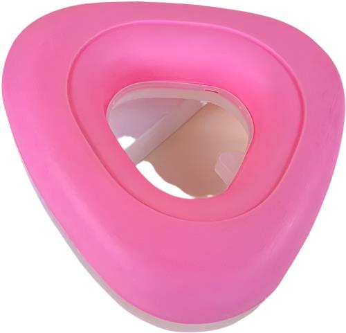 ANNAM Triangle with ball for cats 25 cm, pink - Cat Toy - Main image