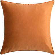 ANNAM Rust cover, velvety orange 45 cm × 45 cm - Pillowcase