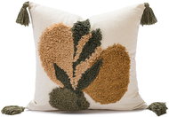 ANNAM Autumn fringed row cover No. 1, multicoloured 45 × 45 cm - Pillowcase