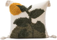 ANNAM Autumn fringed row cover No. 2, multicoloured 45 × 45 cm - Pillowcase