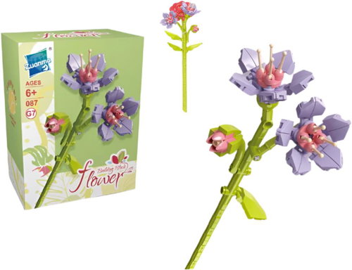 ANNAM Flower 108 pcs 28 × 18,6 cm - Building Set - Main image