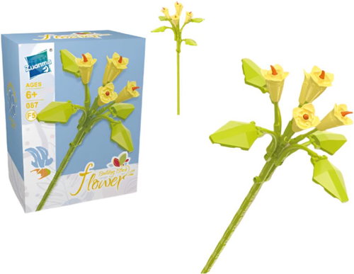 ANNAM Flower 67 pcs 31,8 × 16,8 cm - Building Set - Main image