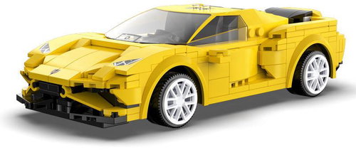 ANNAM Yellow remote control car 289 pieces - Building Set - Main image
