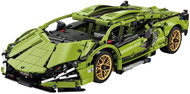 ANNAM Sports car green 35,4 × 16,5 × 8,5 cm 1280 pcs - Building Set