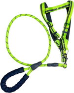 ANNAM Leash with harness 46-60 cm × 115 cm, green - Leash