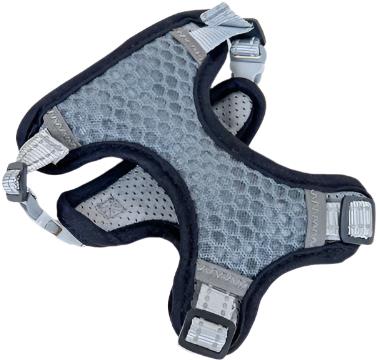 ANNAM Padded harness L, grey - Harness - Main image