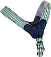 ANNAM Nastavitelný postroj na psy s, obvod 45 cm, šířka 3 cm, zelený - Postroj