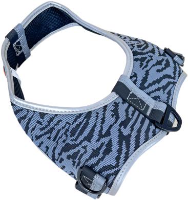 ANNAM Dog harness L, grey - Harness - Main image