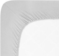 Andrea Simone Sheet Jersey Lycra boxspring 90 × 200 cm, northerm droplet - Bedsheet