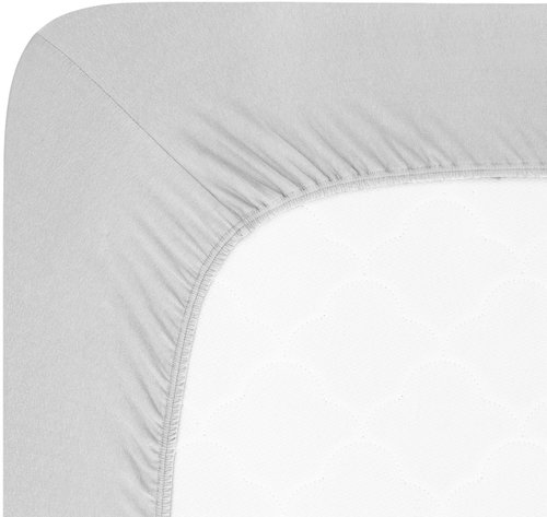 Andrea Simone Sheet Jersey Lycra boxspring 90 × 200 cm, northerm droplet - Bedsheet - Main image