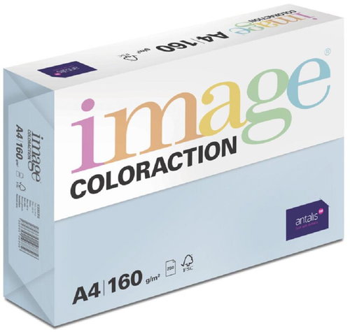 Antalis Colored paper Iceberg / ice blue A4 / 160 g / 250 pcs - Colour Paper - Main image