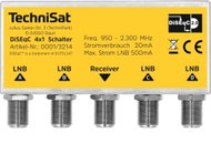 TechniSat DISEqC switch 4/1 Outdoor - Antenna Splitter