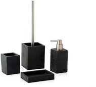 Andrea House Kartáč na WC Pizarra BA70115 černý - Toilet Brush