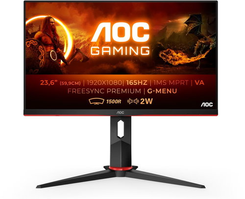 24" AOC C24G2AE/BK Gaming - Monitor - Hauptbild