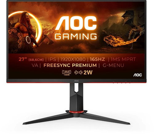 27" AOC C27G2AE Gaming - Monitor - Main image