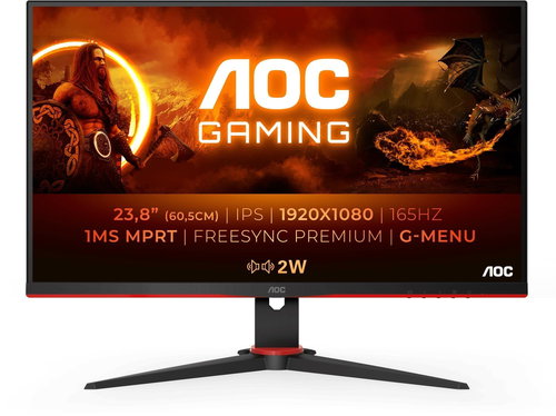 23,8" AOC 24G2SPAE/BK - Monitor - Main image