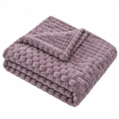 AO CONSULTING JARO Mikroplyšová deka 200×230cm microplush blanket, violet Main image AO CONSULTING JARO Mikroplyšová deka 200×230cm microplush blanket, violet - Blanket - Main image