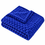 AO CONSULTING JARO Mikroplyšová deka 200×230cm blanket, blue - Blanket