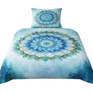 AO Consulting 2-dílné ložní povlečení - Tyrkysová mandala - Bed Linen